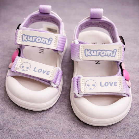 Smile Baby Kids Purple Sandals – Cute Comfortable Lightweight Footwear (12 Months to 7 Years)