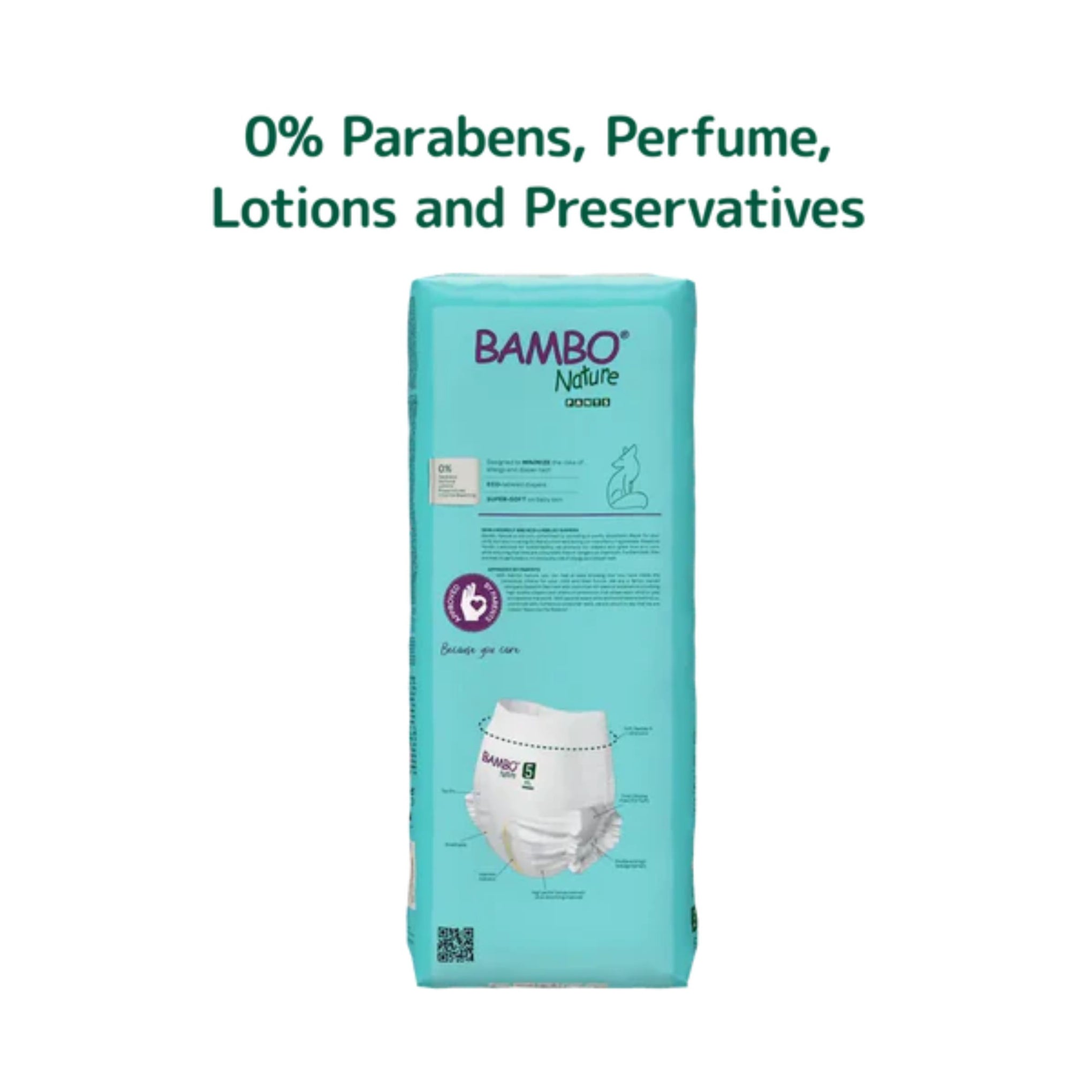 Bambo Nature Diaper Pants XL (Size 5) | 11–17 kg | Available in 19 Pcs & 38 Pcs Pack | Ultra Soft, Eco-Friendly | 0% Parabens, Perfume & Preservatives