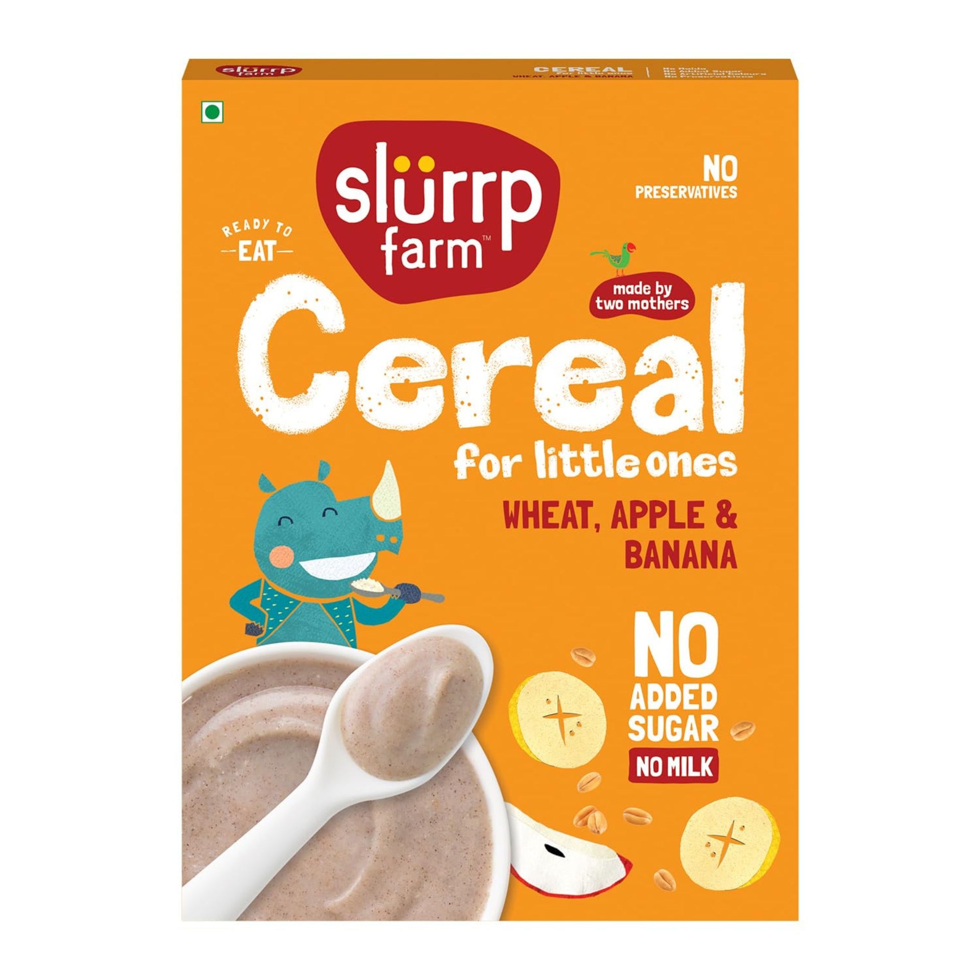Slurrp Farm Cereal for little ones  | No Salt, No Milk and No Preservatives | Easy to Digest Cereal, 250 g TO 300G |AVAILABLE IN DEFFRENT FLAVOURS