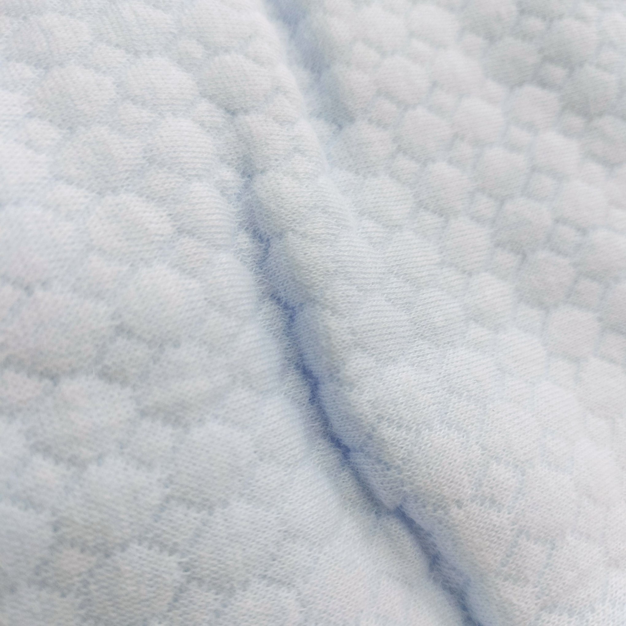 SMILE BABY Soft Sky Blue , pink & cream color's Baby Sleeping Bag – Quilted Cotton | Hooded Wrap with Teddy Bear Embroidery | Newborn to 6 Months | Cozy & Breathable