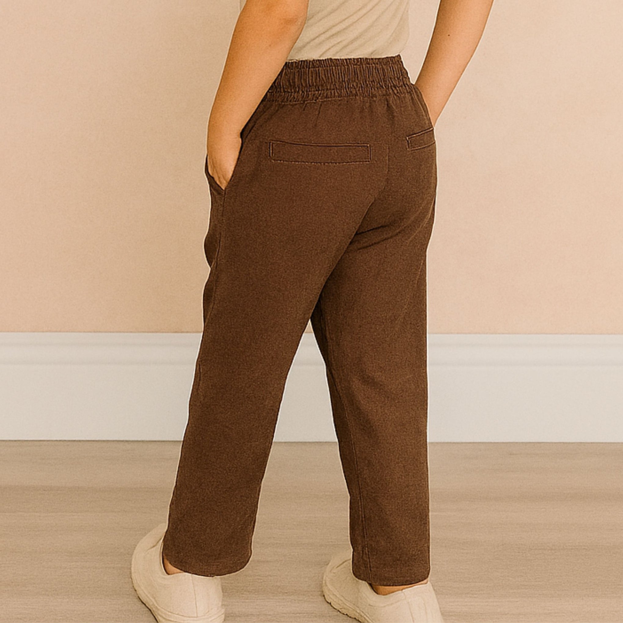 BLAZO Boys’  Premium Cotton Pants for Boys – Brown Color | Ages 12 Months to 12 Years | Best Bottomwear for Boys