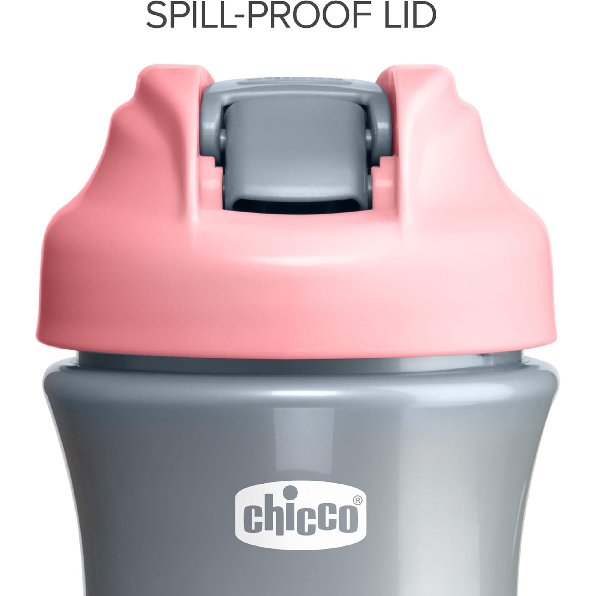 Chicco Chicco Soft Spout Tumbler Spill-Free 12oz Pink/Silver 18m+ (1pk)
