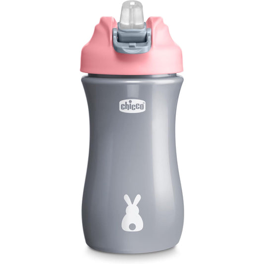 Chicco Chicco Soft Spout Tumbler Spill-Free 12oz Pink/Silver 18m+ (1pk)