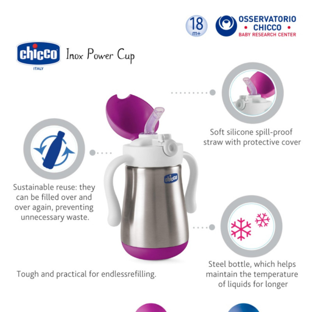 Chicco Power Cup 18m+(Girl,Pink)