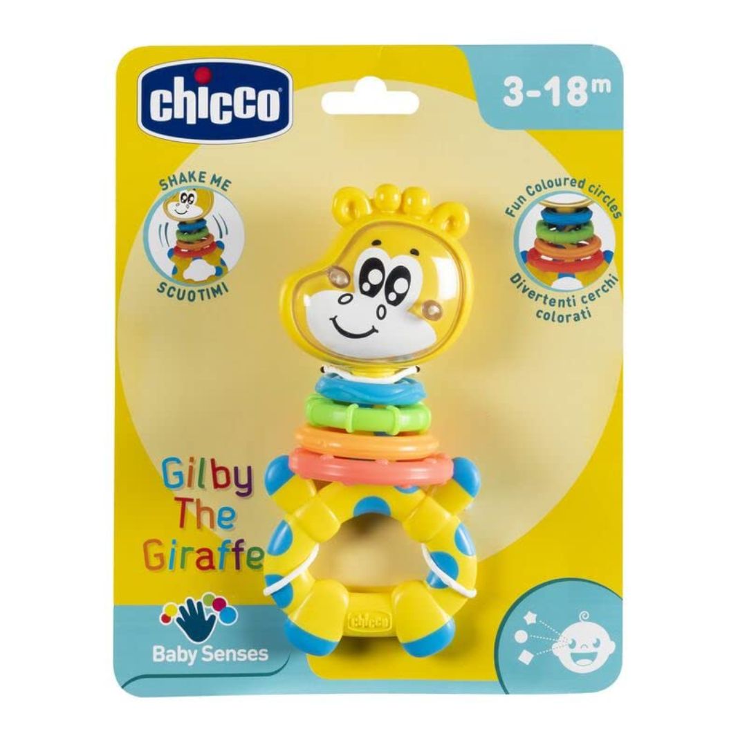Chicco Gilby The Giraffe Baby Toy | Interactive Playmate for Infants | 3 to 18 Months