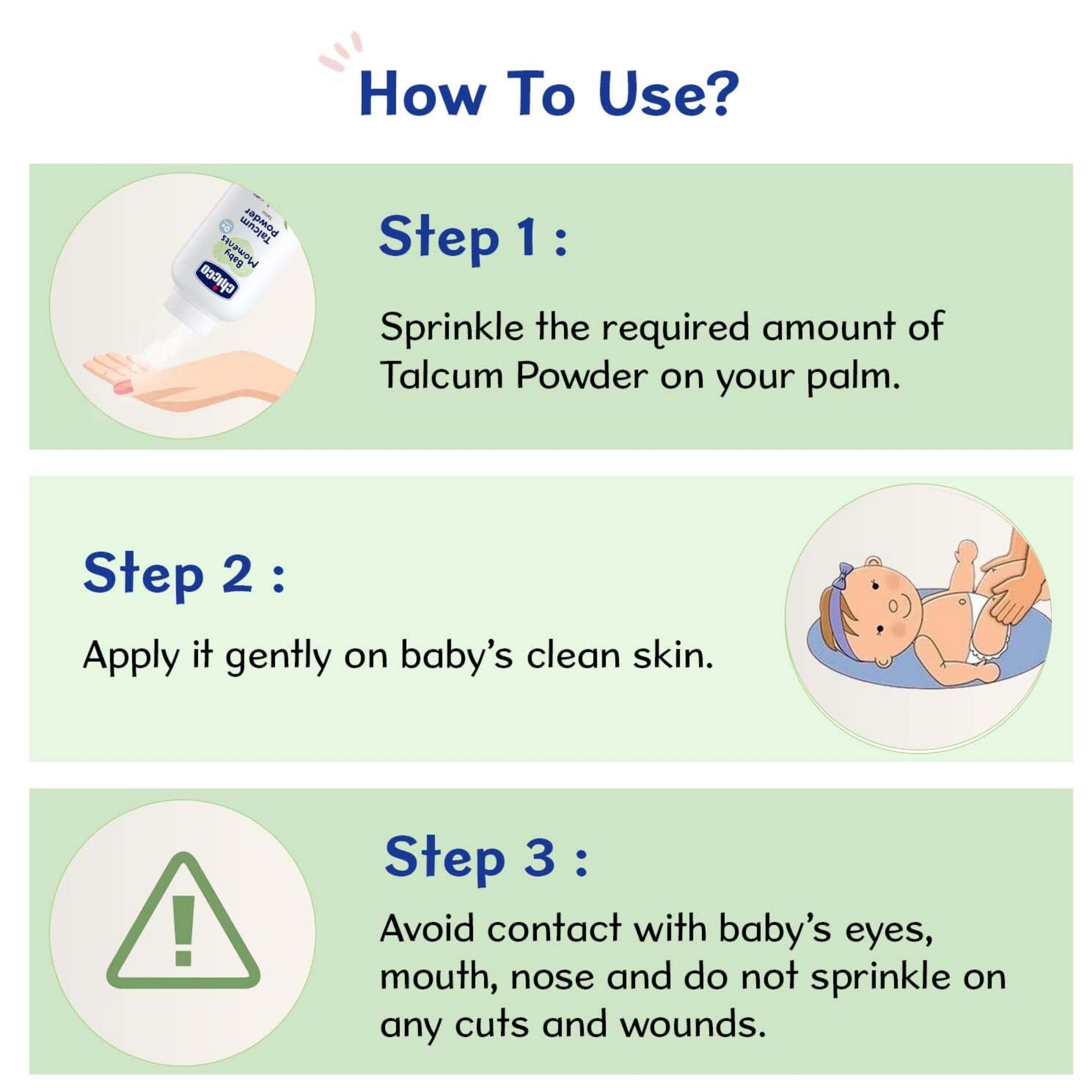 Chicco Baby Moments Talcum Powder With Natural Ingredients