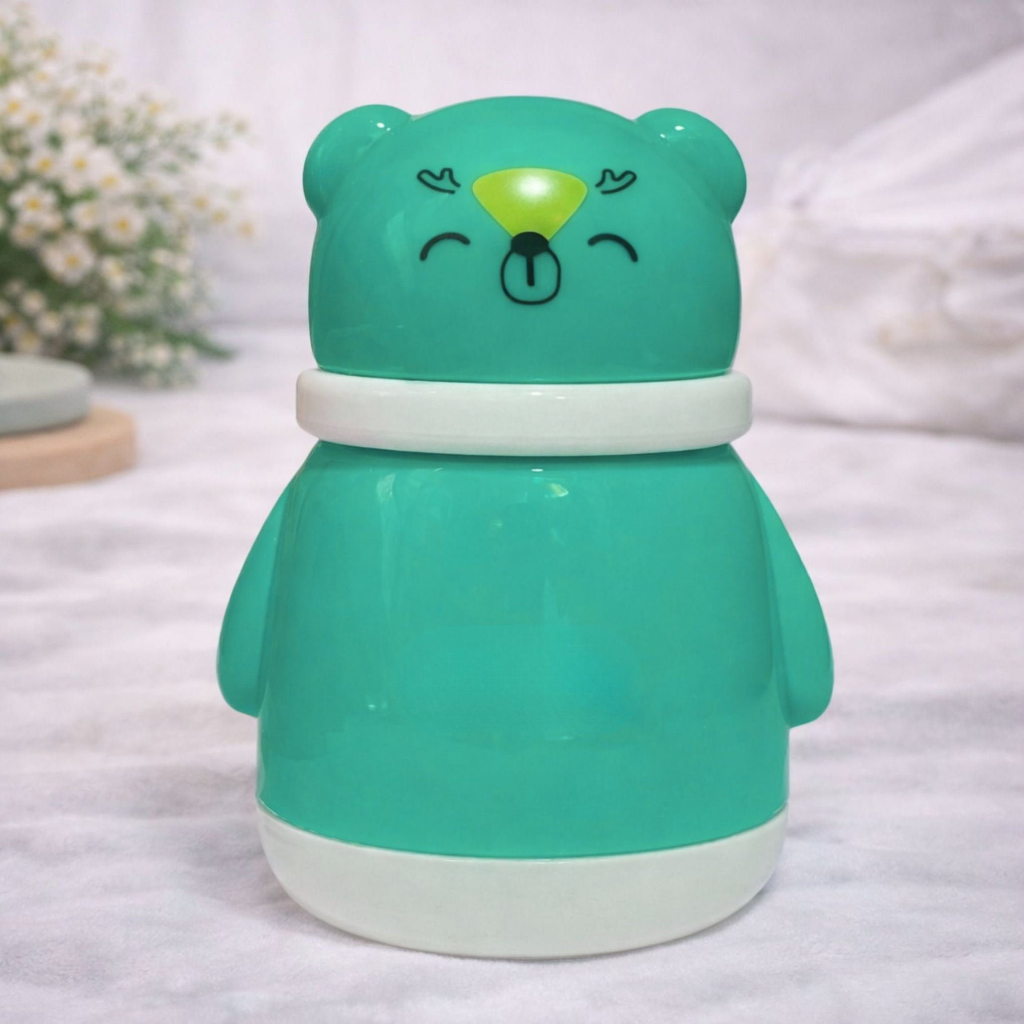 Smile Baby Powder Puff | Soft & Gentle Baby Face and Body Powder Applicator