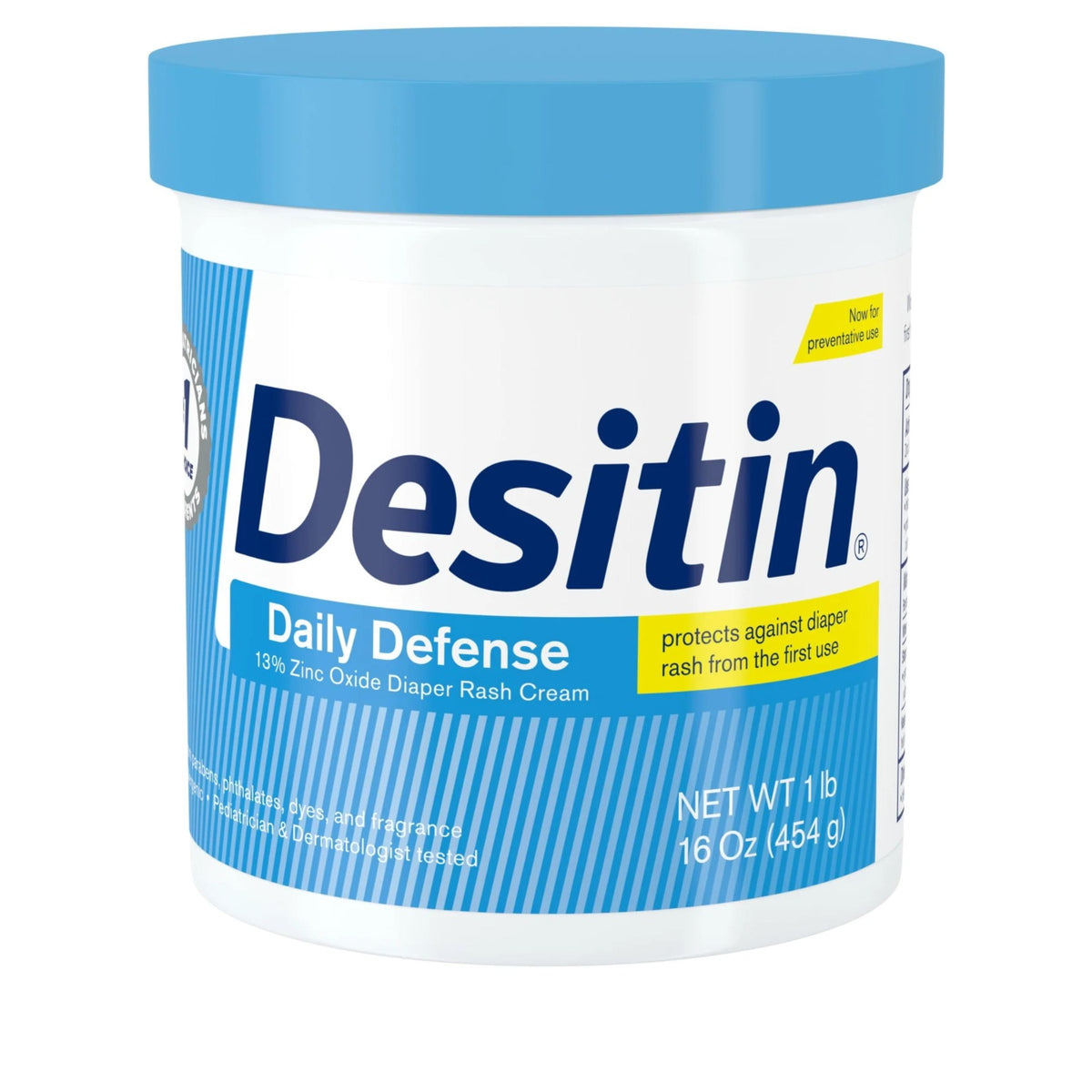 Desitin Daily Defense diaper rash cream 454 g jar