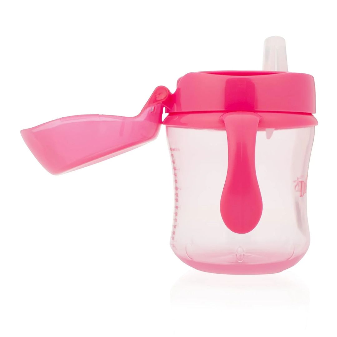 Dr. Brown's Soft-Spout Transition Cup, 6 oz (6m+), pink