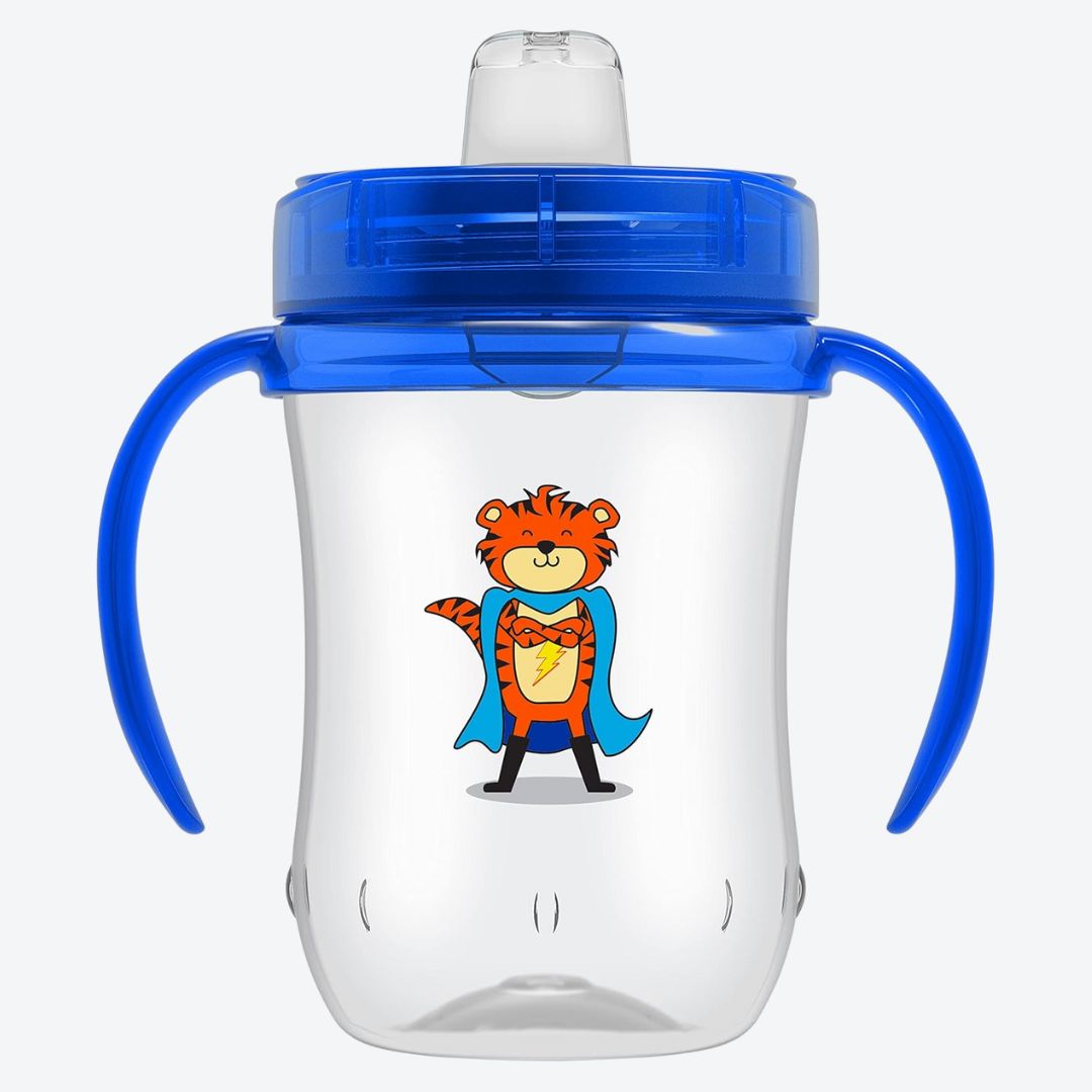 Dr. Brown's Milestones Toddler Soft Spout Cup Blue 255 ml.