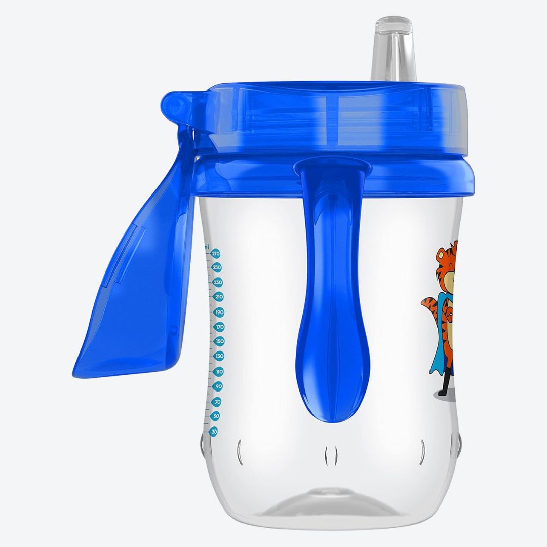 Dr. Brown's Milestones Toddler Soft Spout Cup Blue 255 ml.