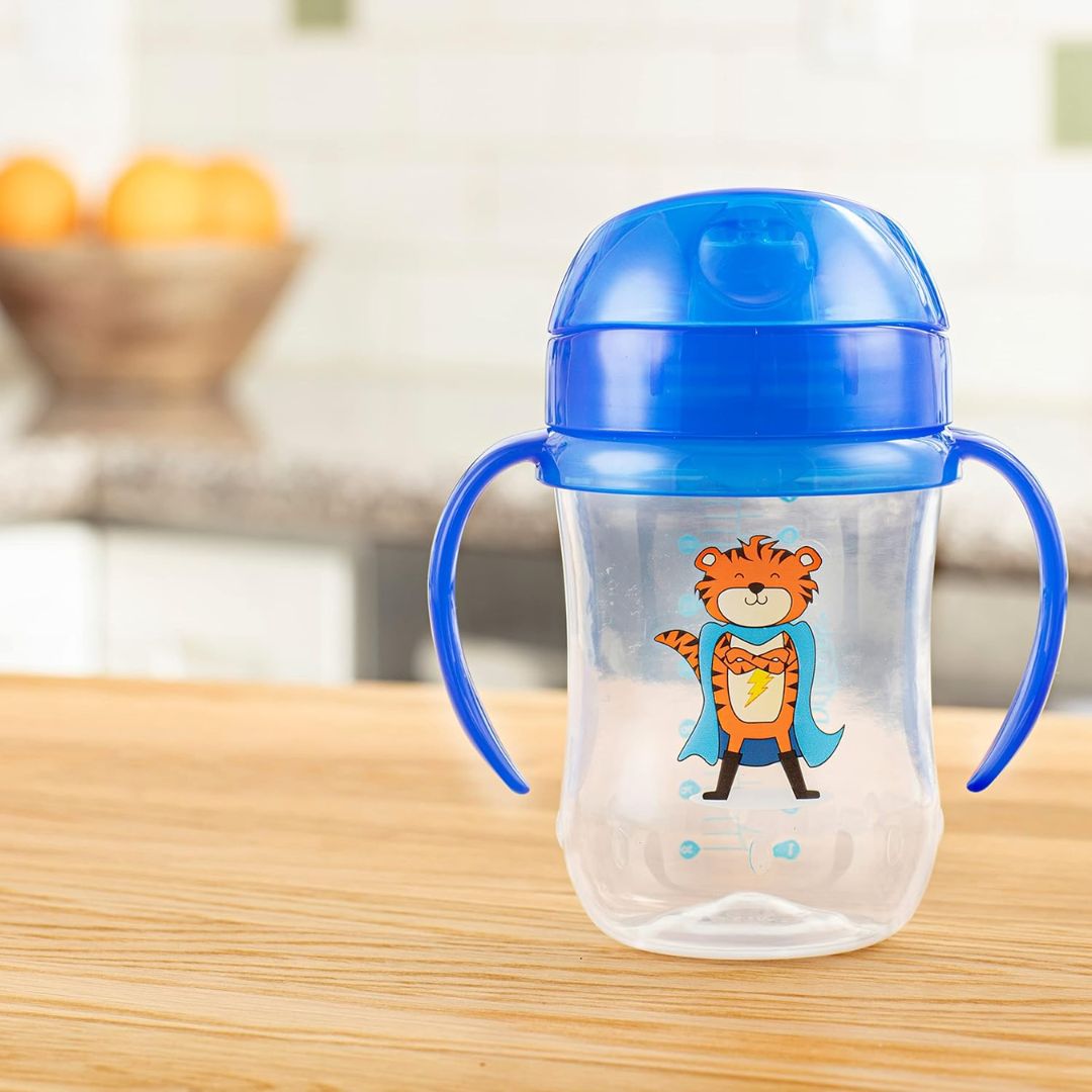 Dr. Brown's Milestones Toddler Soft Spout Cup Blue 255 ml.
