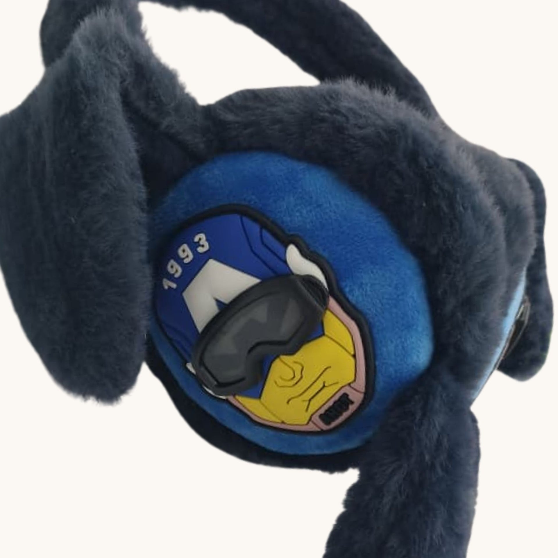 Smile Baby Super Soft Plush Winter Ear Muffs for Kids | Cute Cartoon Character Warm Earmuffs with Long Plush Tails | Unisex Baby Ear Cover (Multiple Colors)