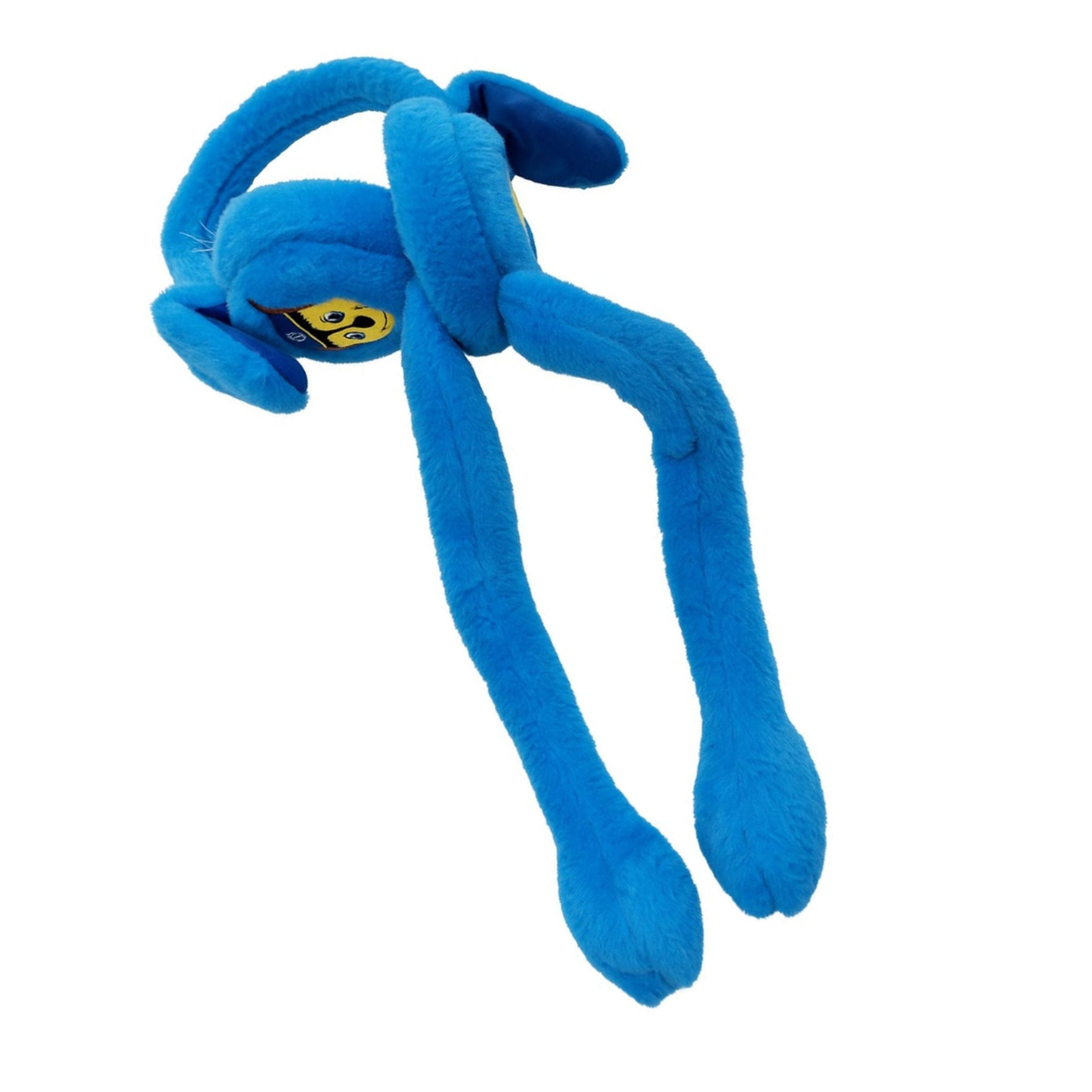 Smile Baby Cartoon Plush Ear Muffs for Kids | Soft Winter Warm Ear Covers | Cute Character Design (Blue, Grey, Pink, White) | Baby & Toddler Winter Accessory