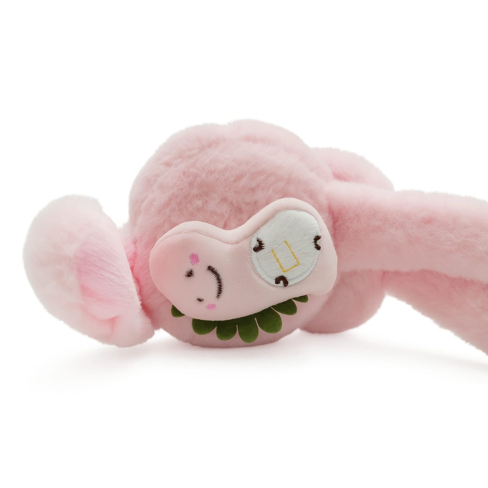 Smile Baby Plush Bunny Earmuffs for Kids | Soft & Warm Winter Ear Covers with Long Moving Ears | Pink, Cream, White & Grey