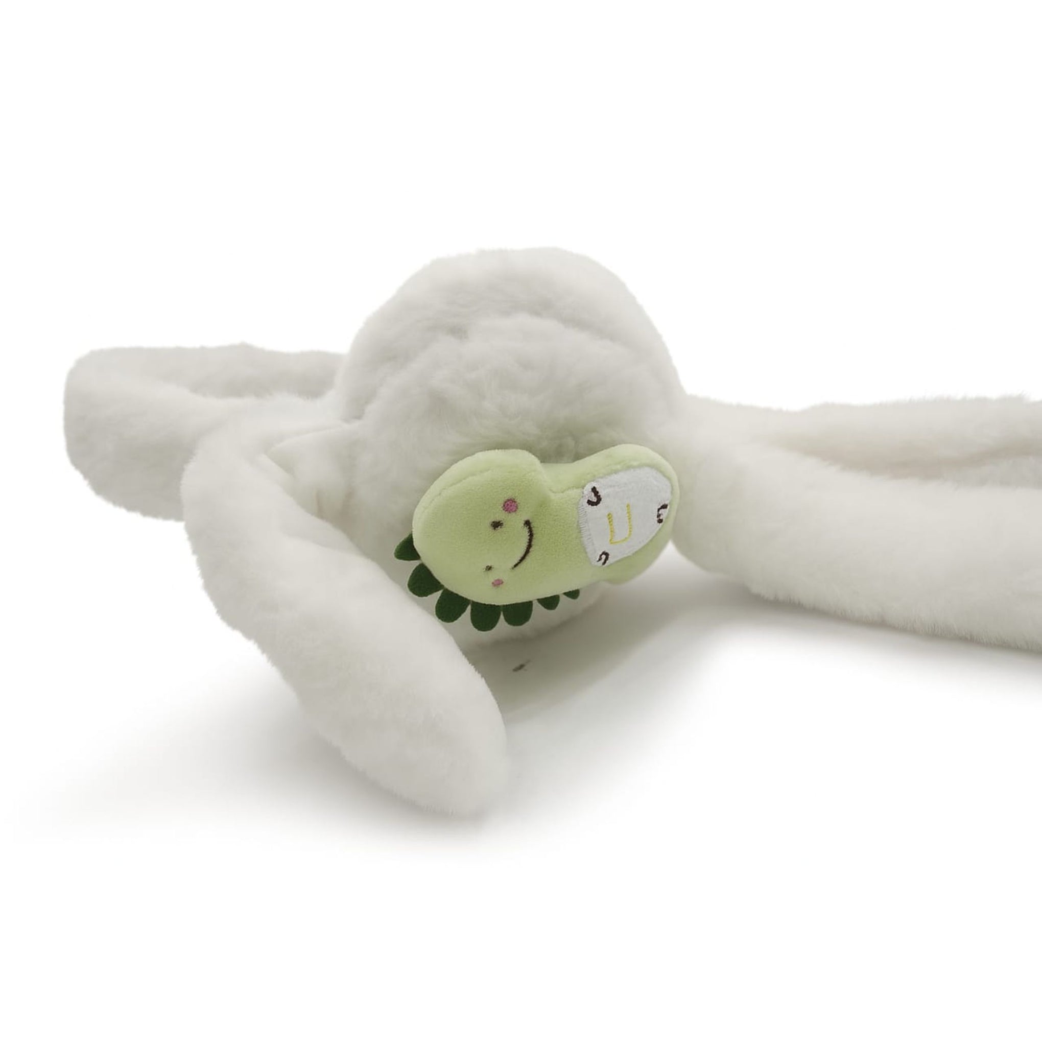 Smile Baby Plush Bunny Earmuffs for Kids | Soft & Warm Winter Ear Covers with Long Moving Ears | Pink, Cream, White & Grey