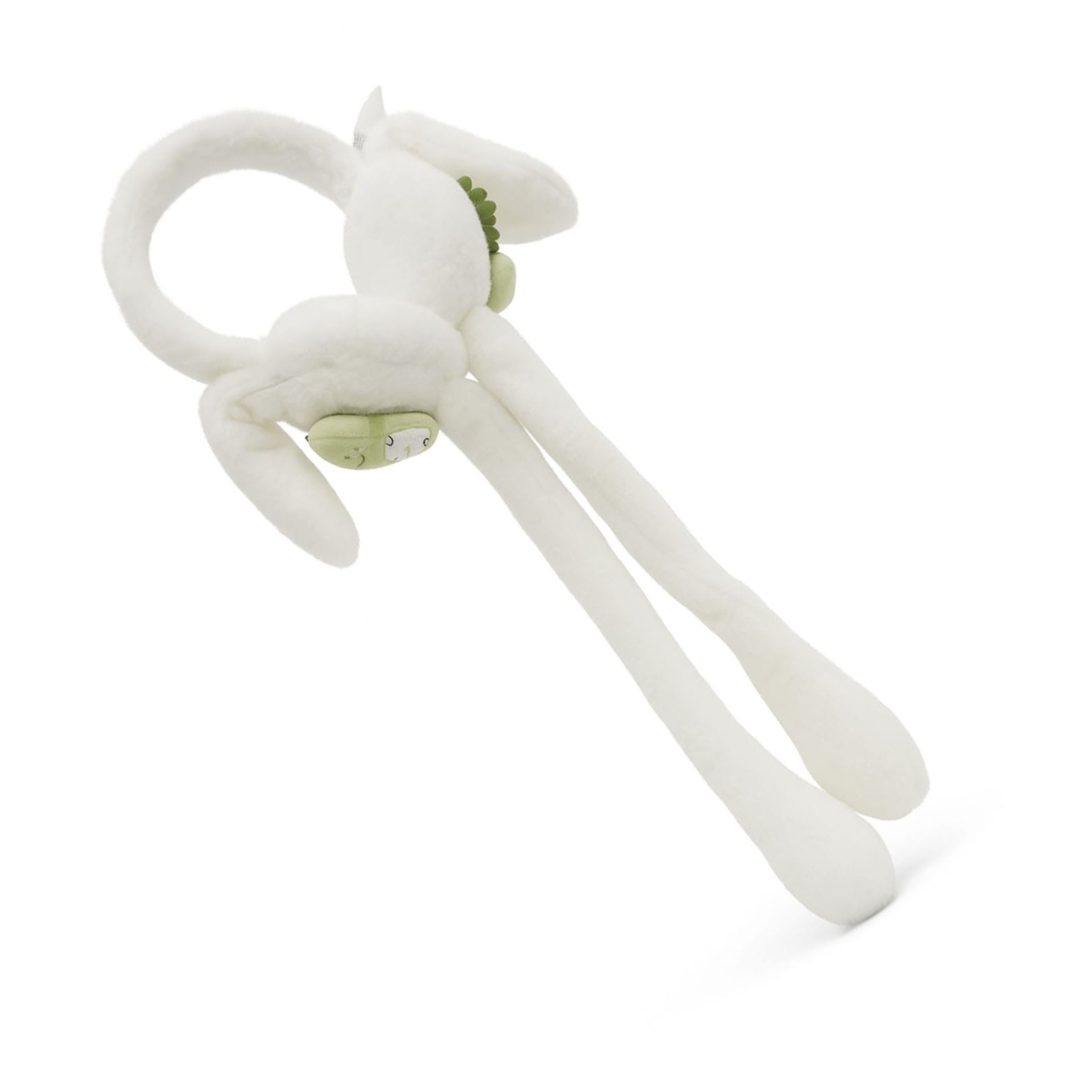 Smile Baby Plush Bunny Earmuffs for Kids | Soft & Warm Winter Ear Covers with Long Moving Ears | Pink, Cream, White & Grey