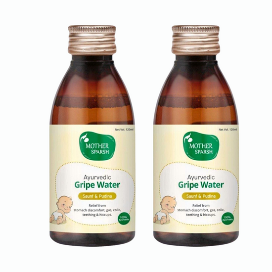 Mother Sparsh Ayurvedic Gripe Water, 120ml (pack of 2)