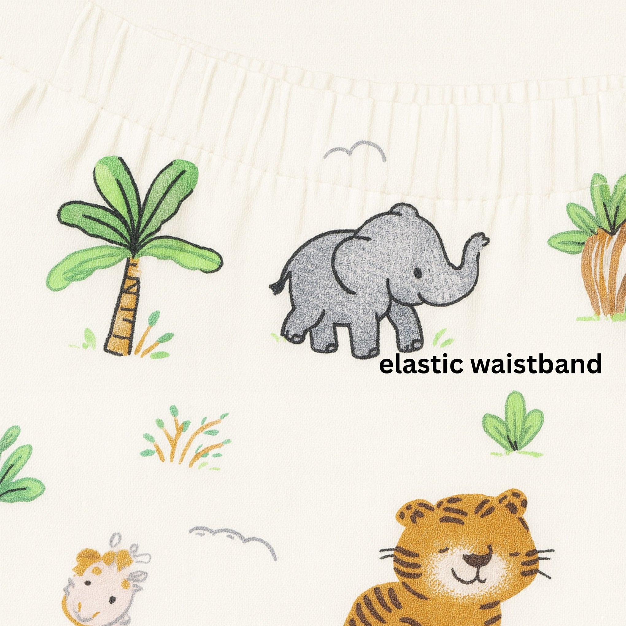 TOFFY HOUSE Jungle Friends Cotton Night Suit – Full Sleeve | Soft & Breathable | Unisex | 9 M - 3 Y