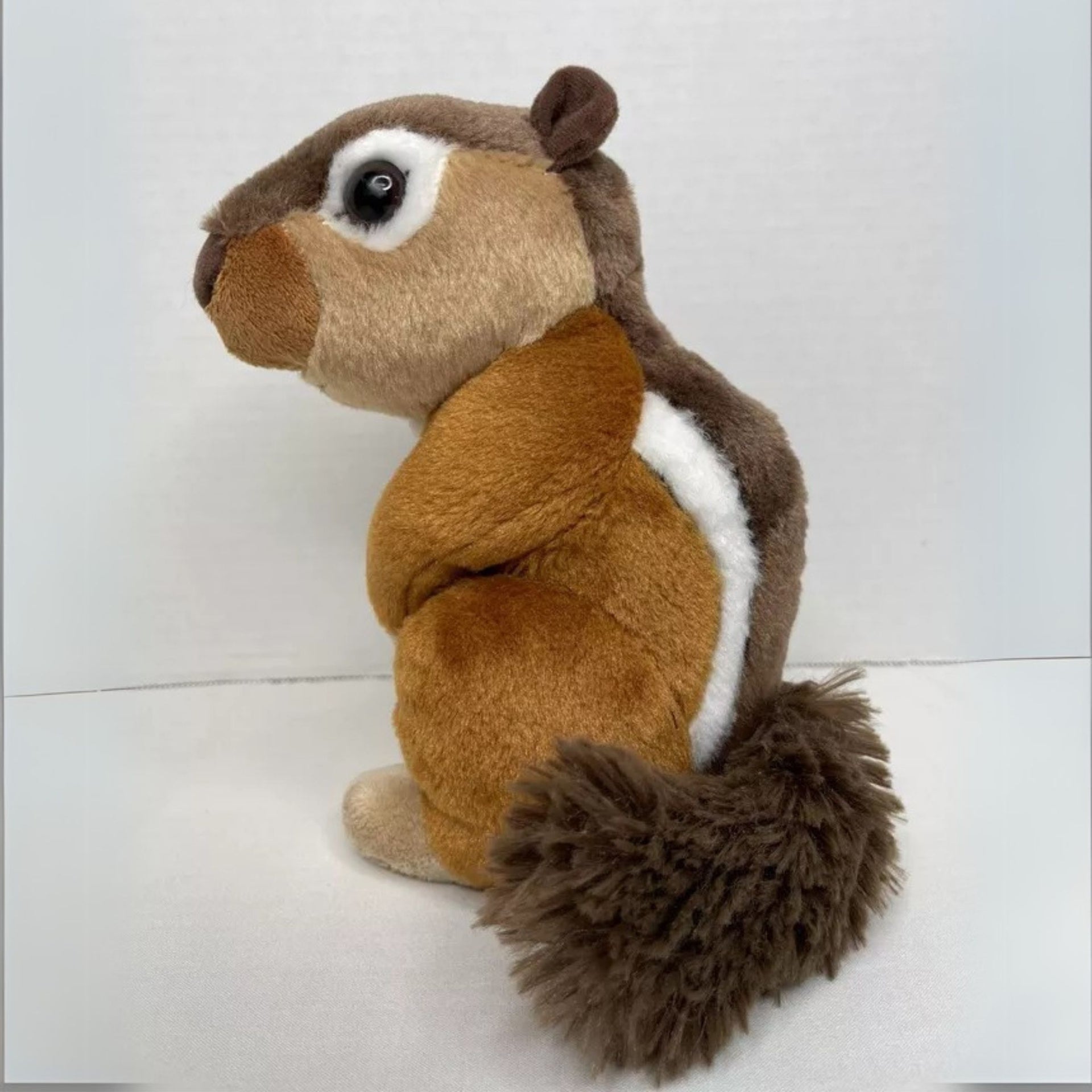 Wild Republic Cuddlekins Realistic Chipmunk Brown Stuffed Animal Plush