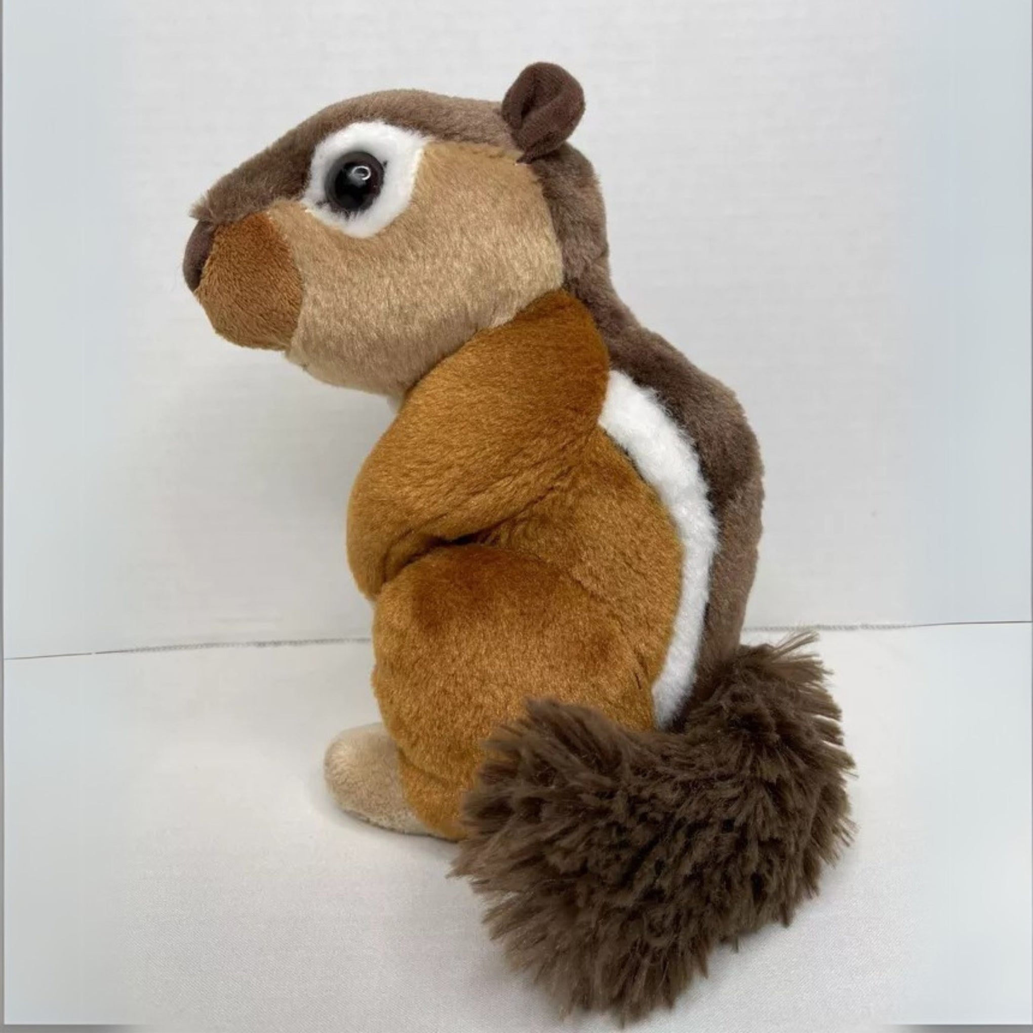 Wild Republic Cuddlekins Realistic Chipmunk Brown Stuffed Animal Plush