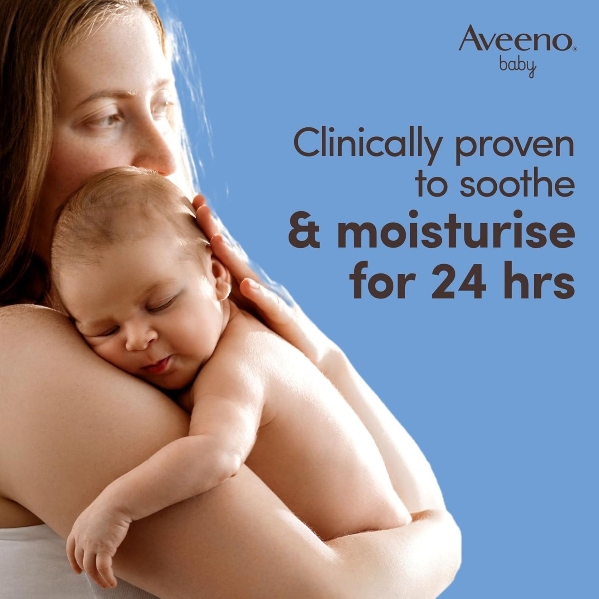 AVEENO Baby Soothing Relief Emollient Cream for dry and sensitive skin | natural oat oil & vitamin E | baby care | 150 ml