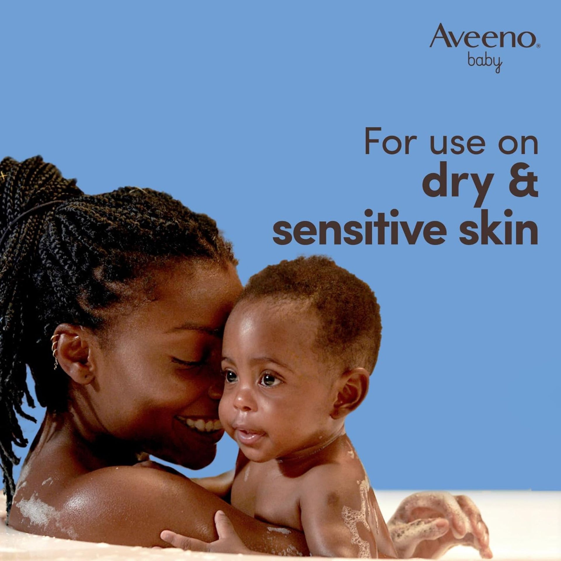 AVEENO Baby Soothing Relief Emollient Cream for dry and sensitive skin | natural oat oil & vitamin E | baby care | 150 ml
