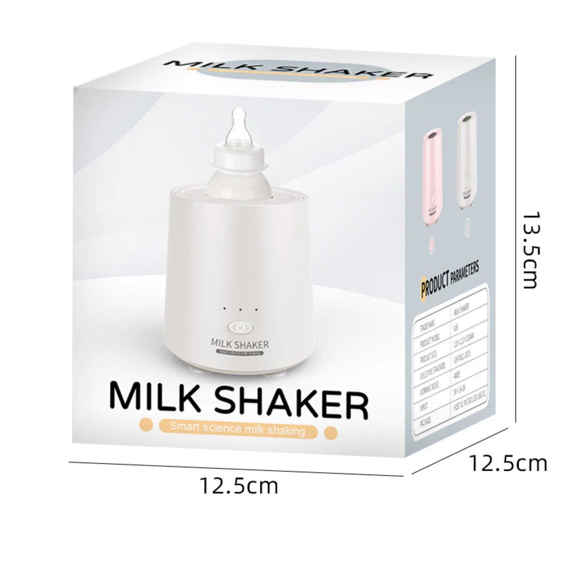 SMILE BABY Baby Bottle Shaker,Infant Bottle Mixer, Electric Automatic Infant Bottle Shaker, USB Charging Baby Milk Bottle Shaker In 2 Colors