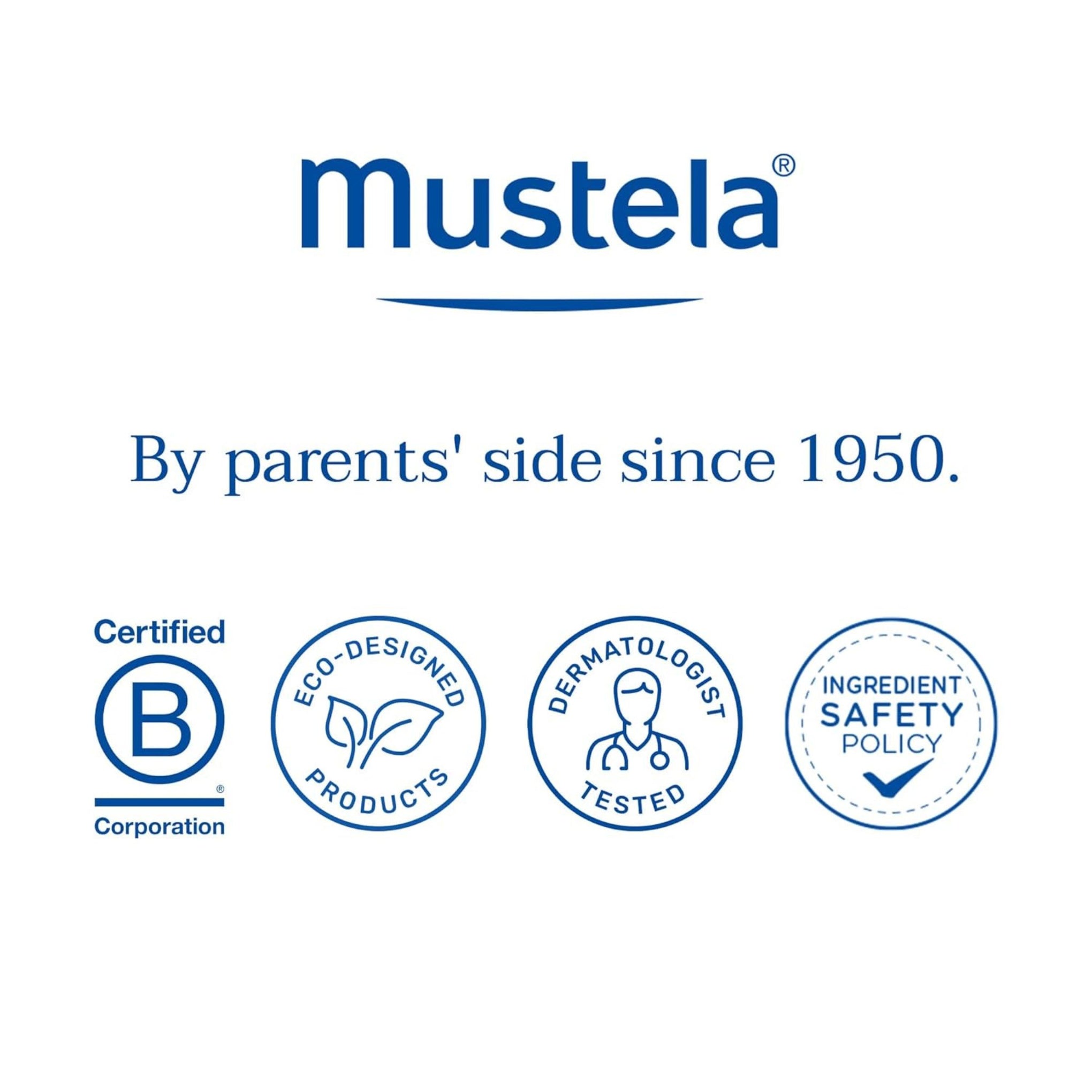 Mustela Baby Oil - Moisturizing Oil for Massage - with Natural Avocado, Pomegranate & Sunflower Oil - 3.38 fl. Oz