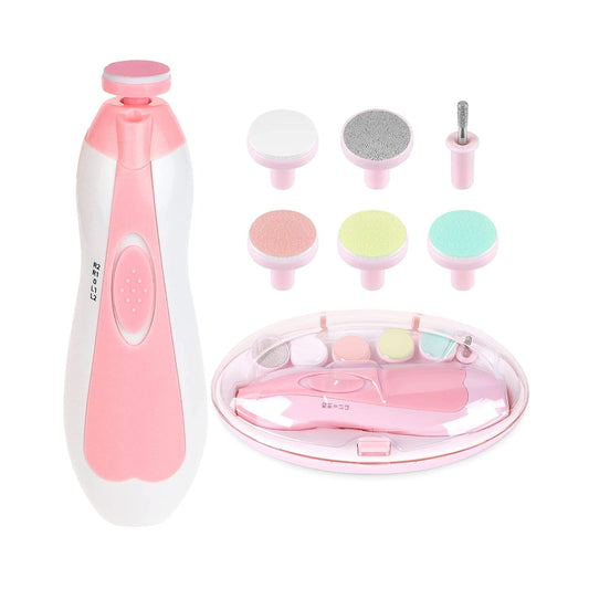 Smile Baby Electric Nail Trimmer For Baby, Baby Nail Trimmer, Baby Nail Cutter, (Pink)