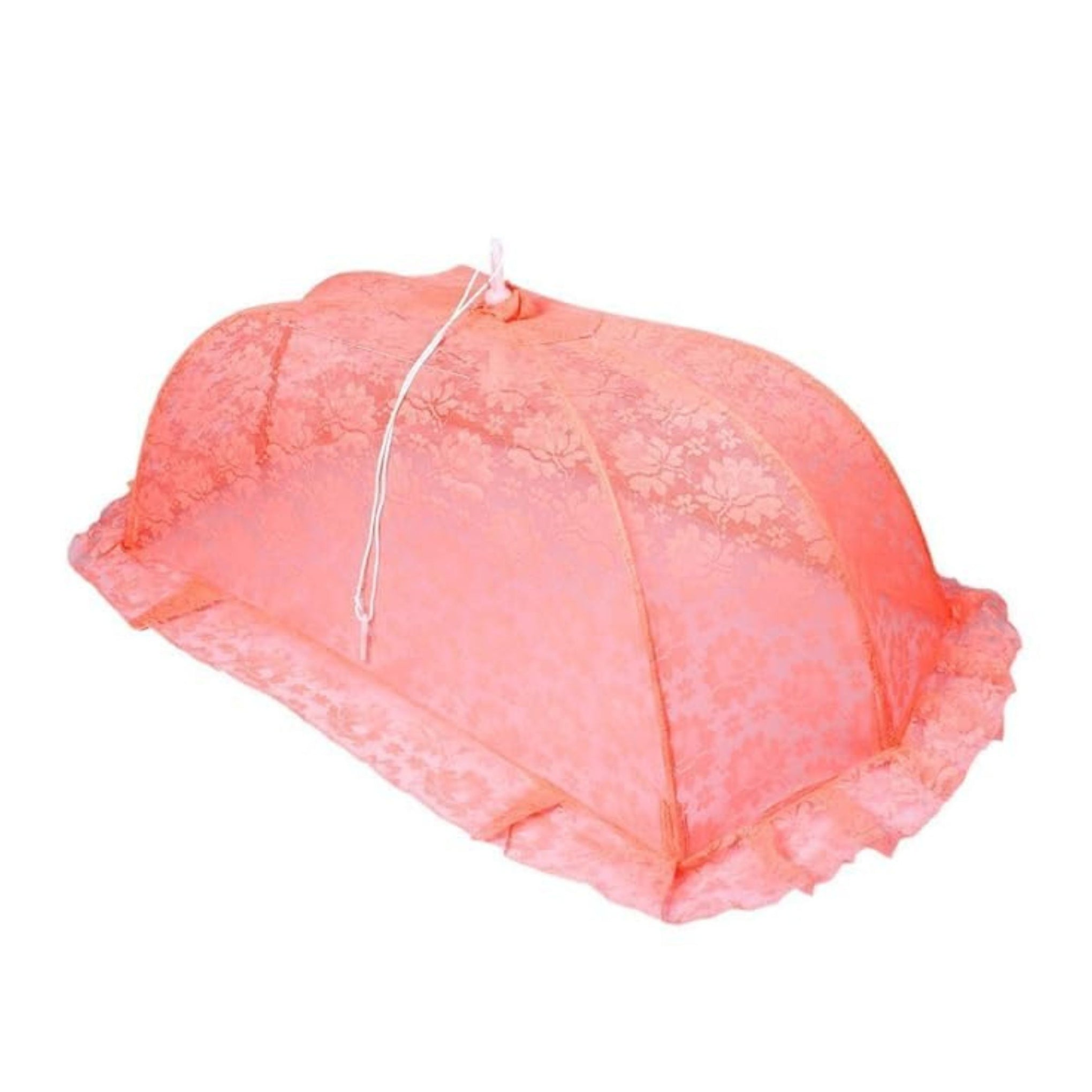 Smile Baby Mosquito Net Floral Design |Protect your little one from pesky mosquitoes| deep and good sleep| PINK , BLUE , GREEN , ORANGE COLOR