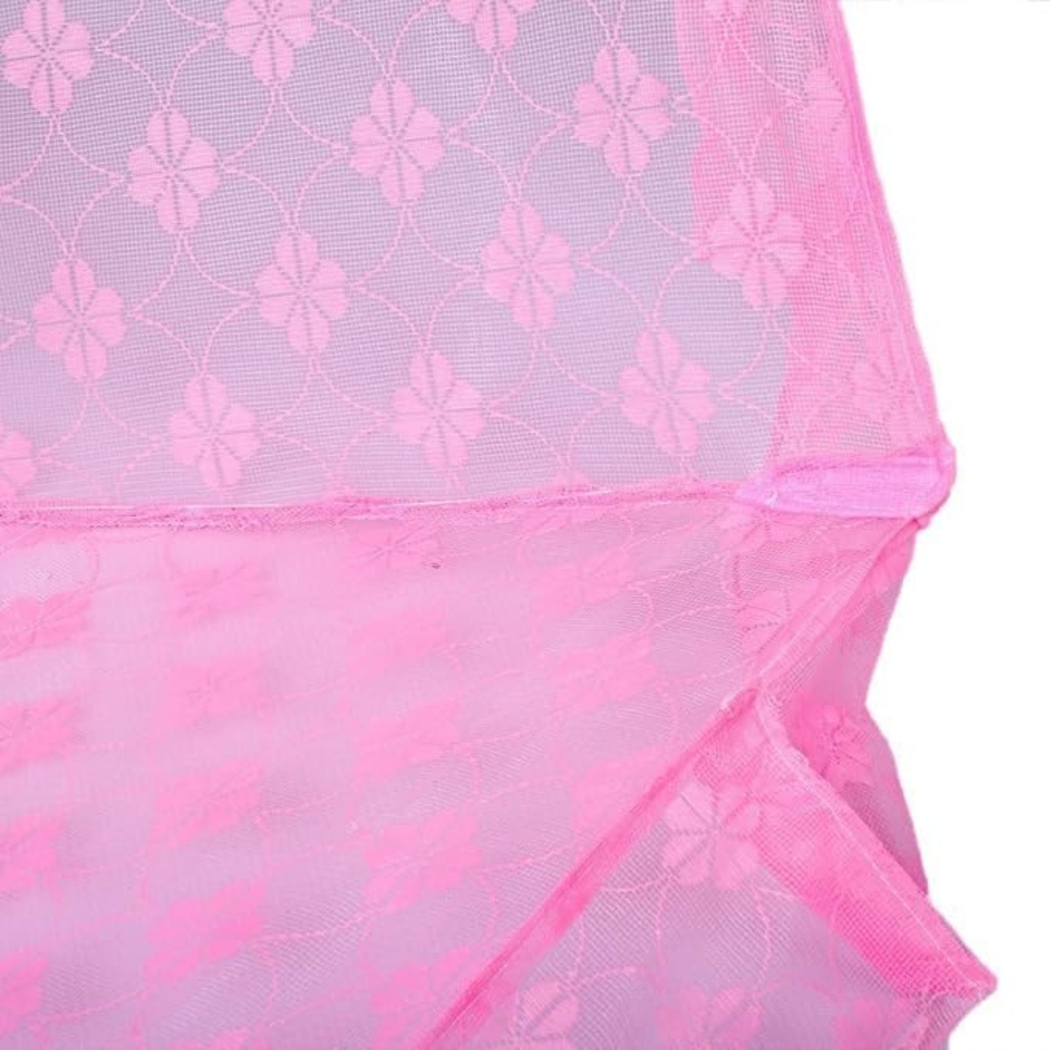 Smile Baby Mosquito Net Floral Design |Protect your little one from pesky mosquitoes| deep and good sleep| PINK , BLUE , GREEN , ORANGE COLOR