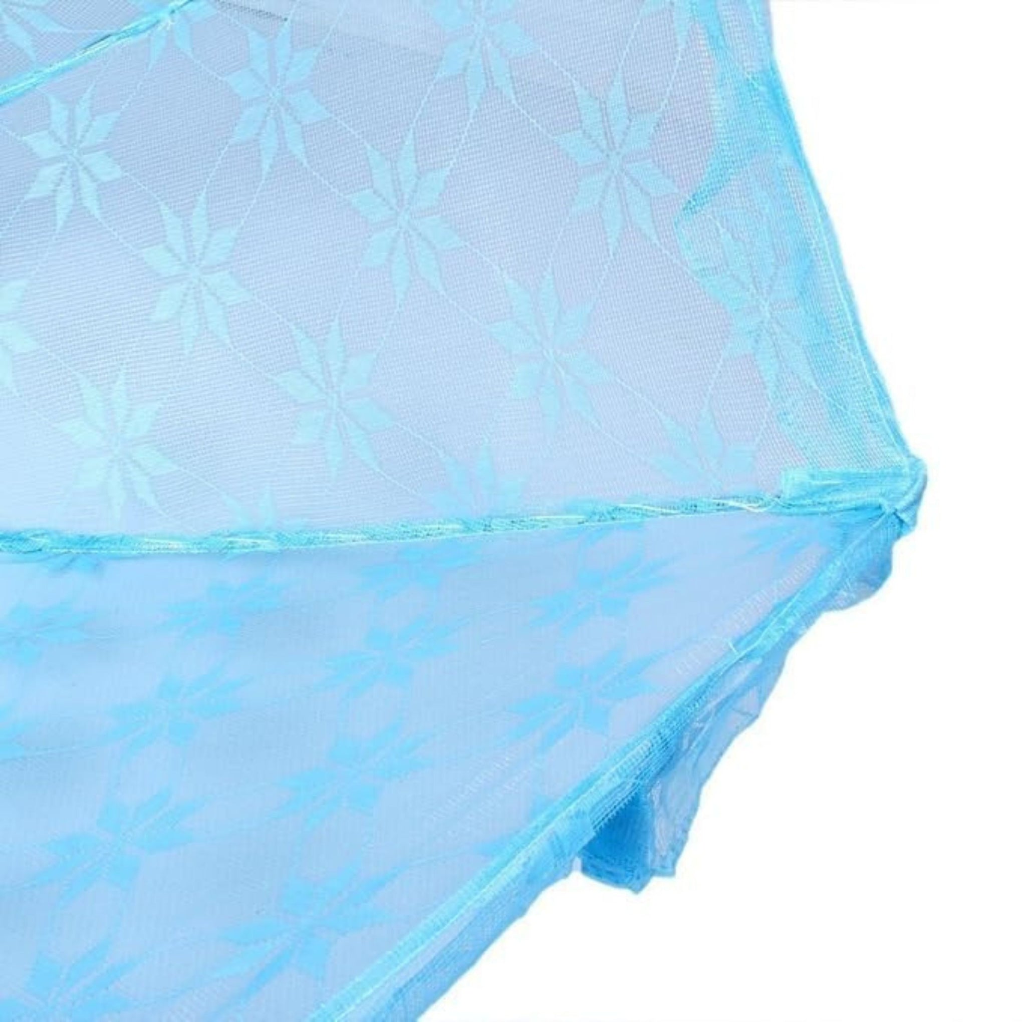Smile Baby Mosquito Net Floral Design |Protect your little one from pesky mosquitoes| deep and good sleep| PINK , BLUE , GREEN , ORANGE COLOR
