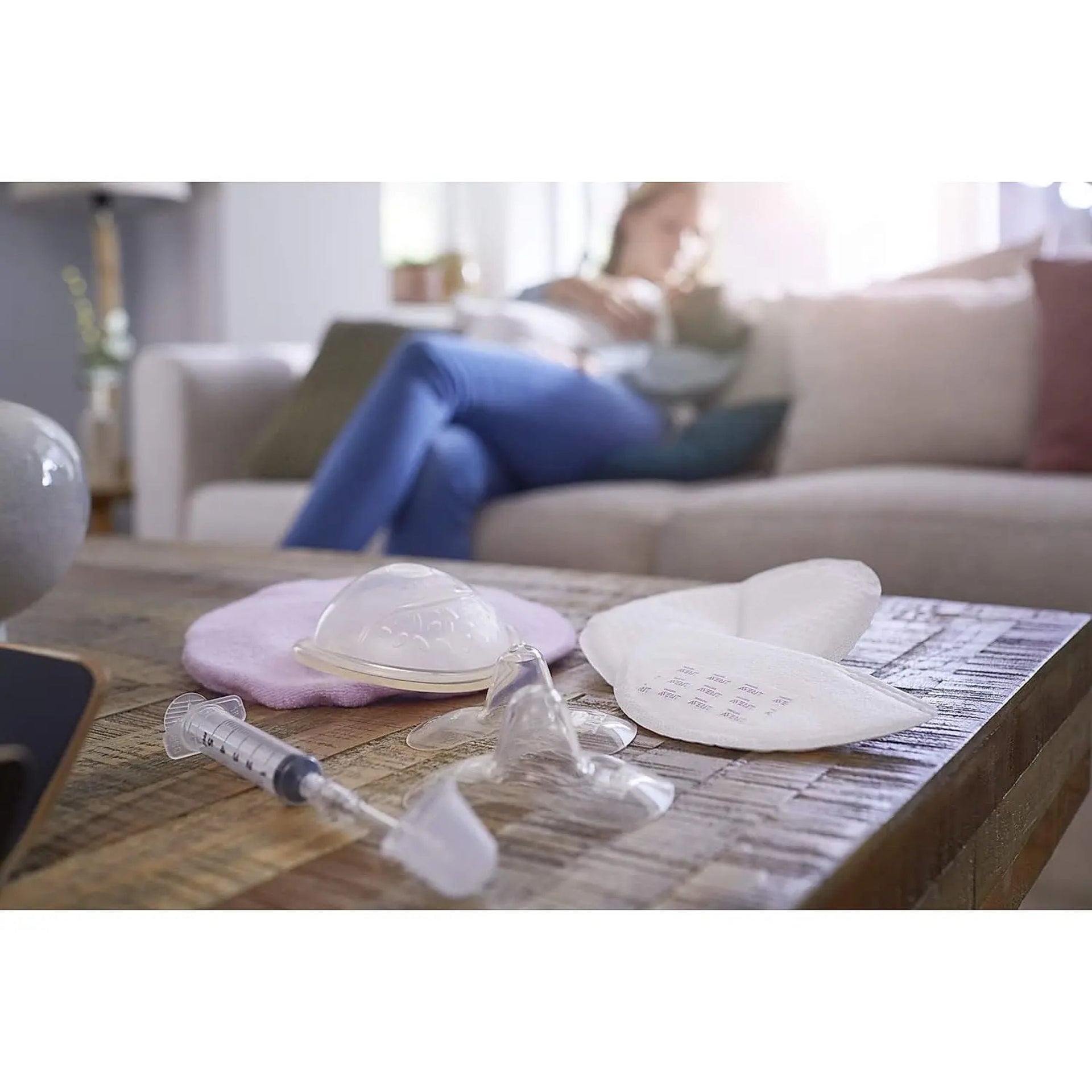 Philips Avent Nipple Shield |Shaped To Allow Skin Contact |Protect Sore Nipples | Medium(21Mm)|2 Pcs