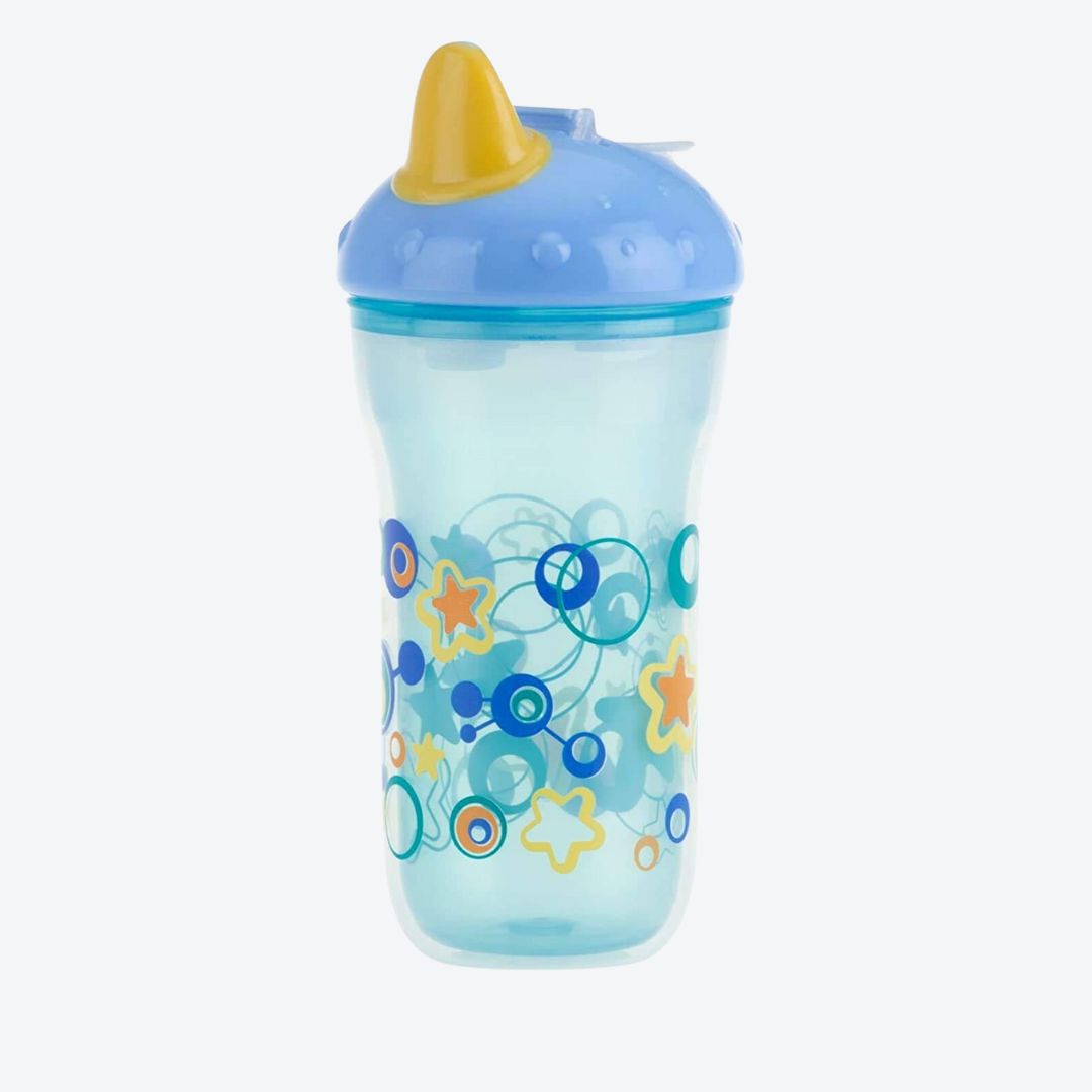 Nuby Insulated Soft Sipper Spout 270ml (Blue)