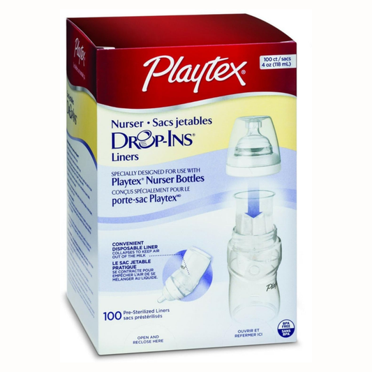 PLAYTEX Nursar Drop-ins Liners 100pec  , Pre-sterilized liners for a clean bottle every time