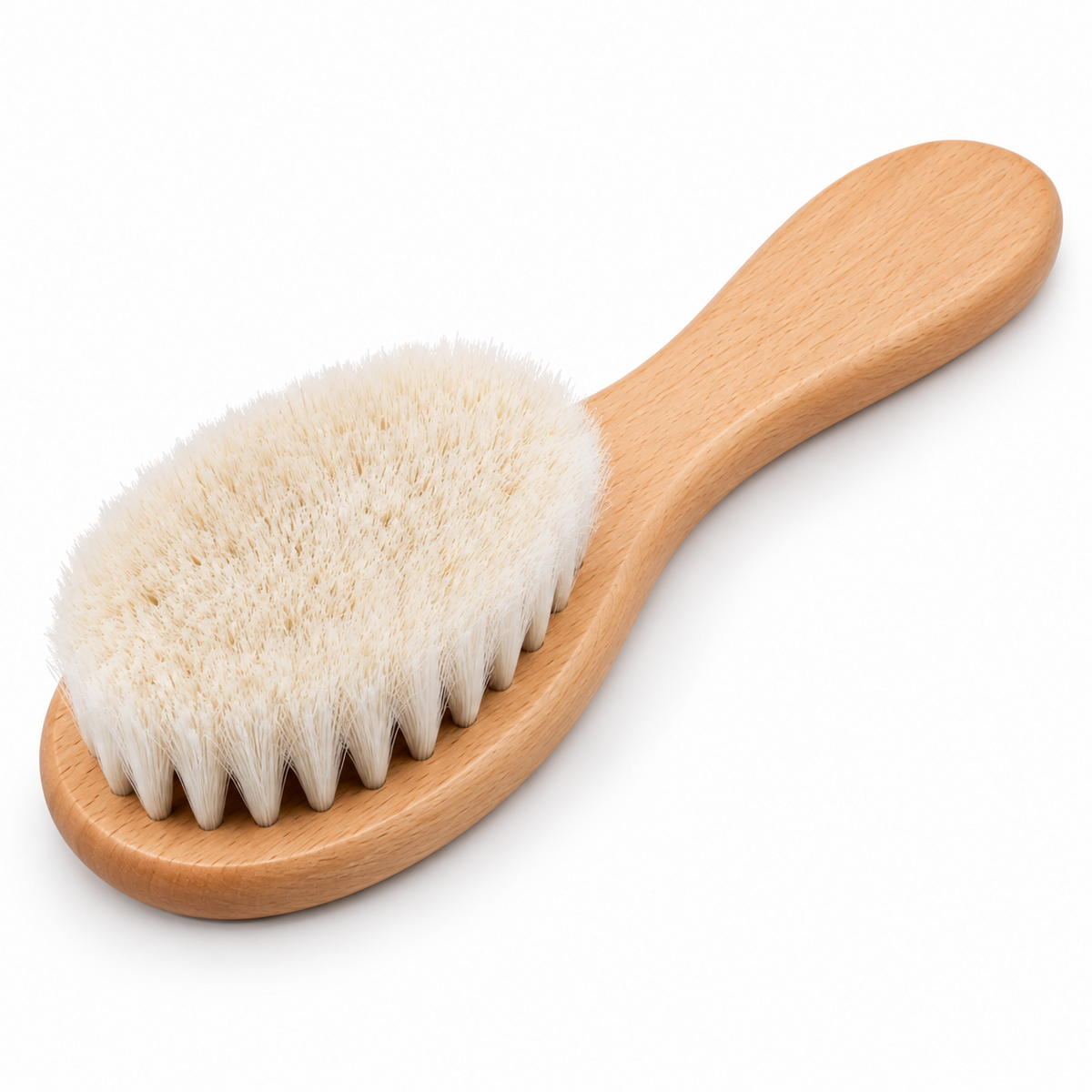 Only Baby Wooden Baby Brush soft bristle product photo