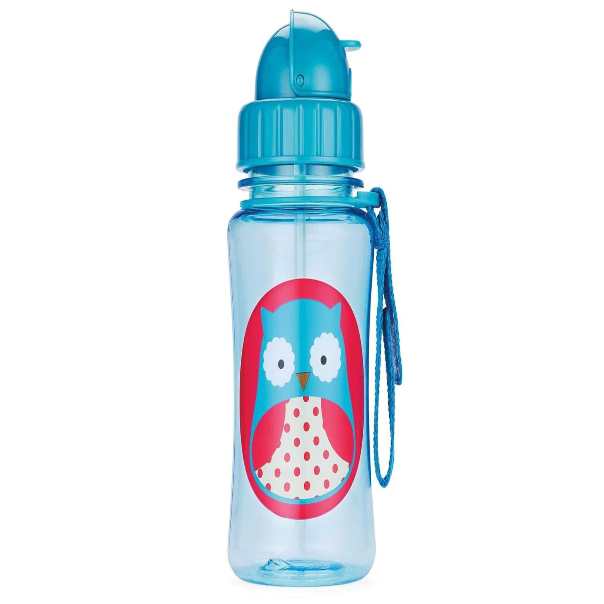 Skip Hop Zoo Straw Bottle Pp Owl (18 Months to 36 Months)