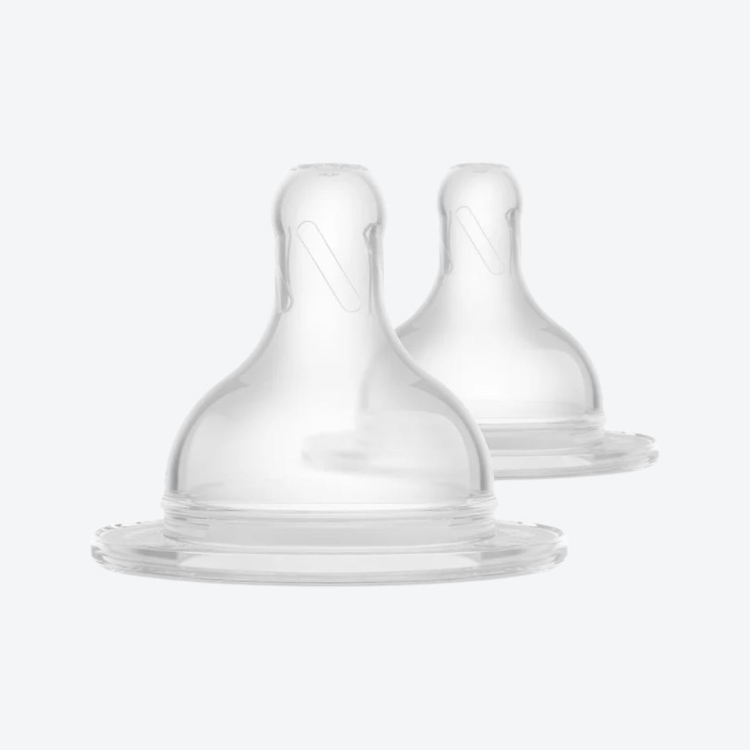 Philips Avent Grow Teat-Anti Colic-BPA Free-Flow 2 (1M+)-Pack of 2-Feeding Bottle Teat & Nipple