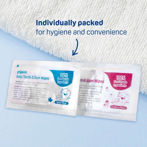 Baby Tooth & Gum Wipes (GRAPE, NATURAL, STB) 20S