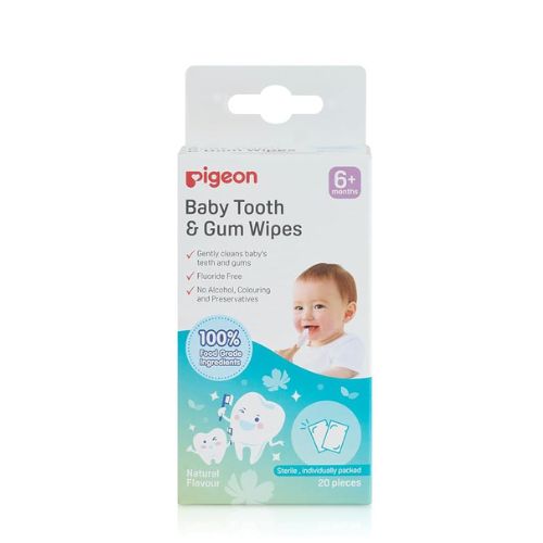 Baby Tooth & Gum Wipes (GRAPE, NATURAL, STB) 20S