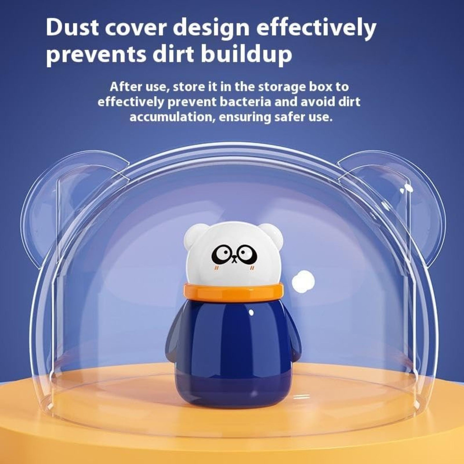 Smile Baby Pig-Shaped Powder Puff | Cute & Gentle Baby Powder Applicator