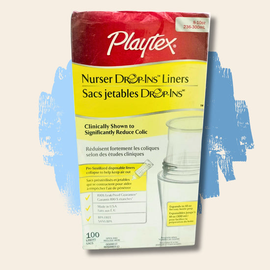 PLAYTEX Nursar Drop-ins Liners 100pec  , Pre-sterilized liners for a clean bottle every time