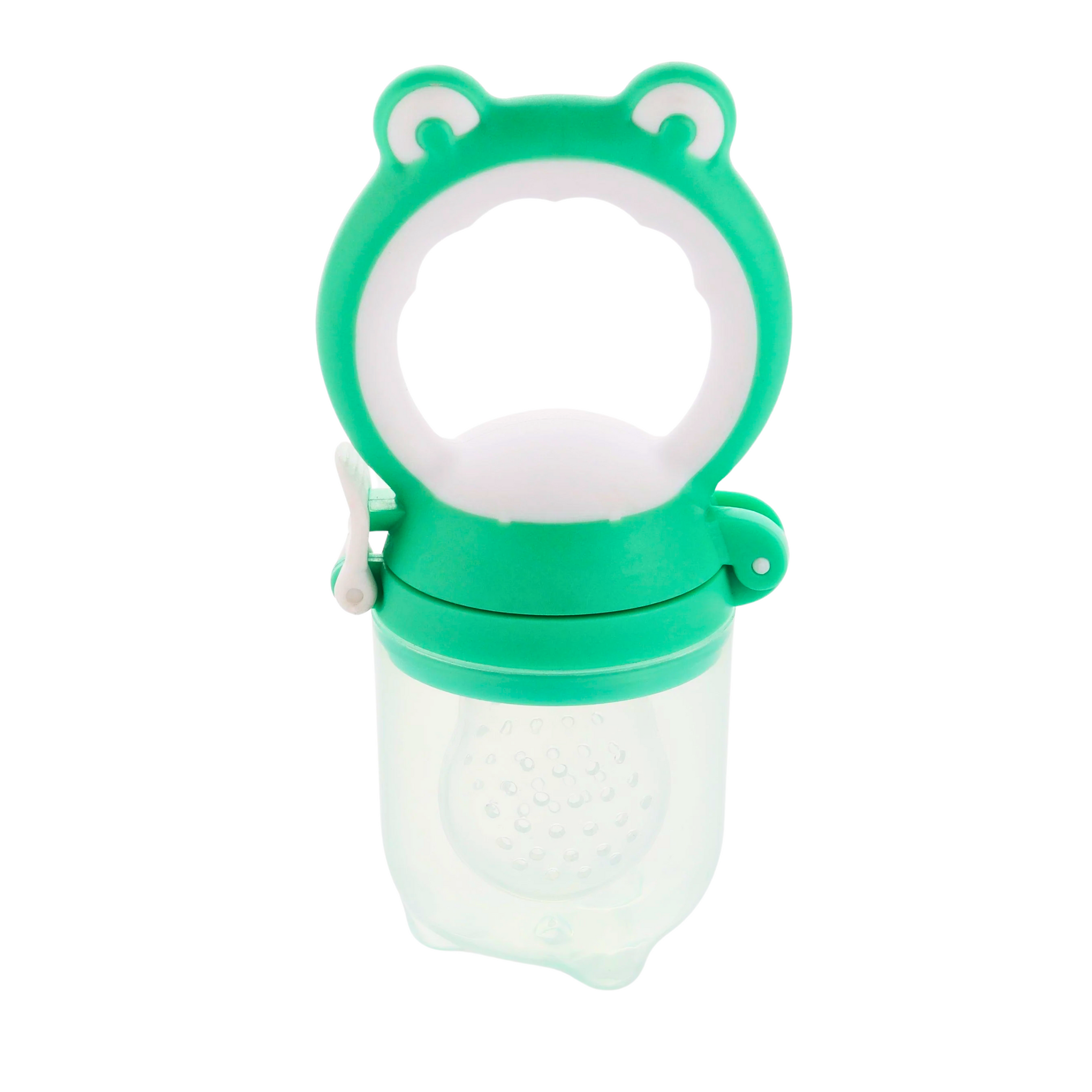 R for Rabbit's First Feed: Ultimate Silicone Baby Nibbler (Green)