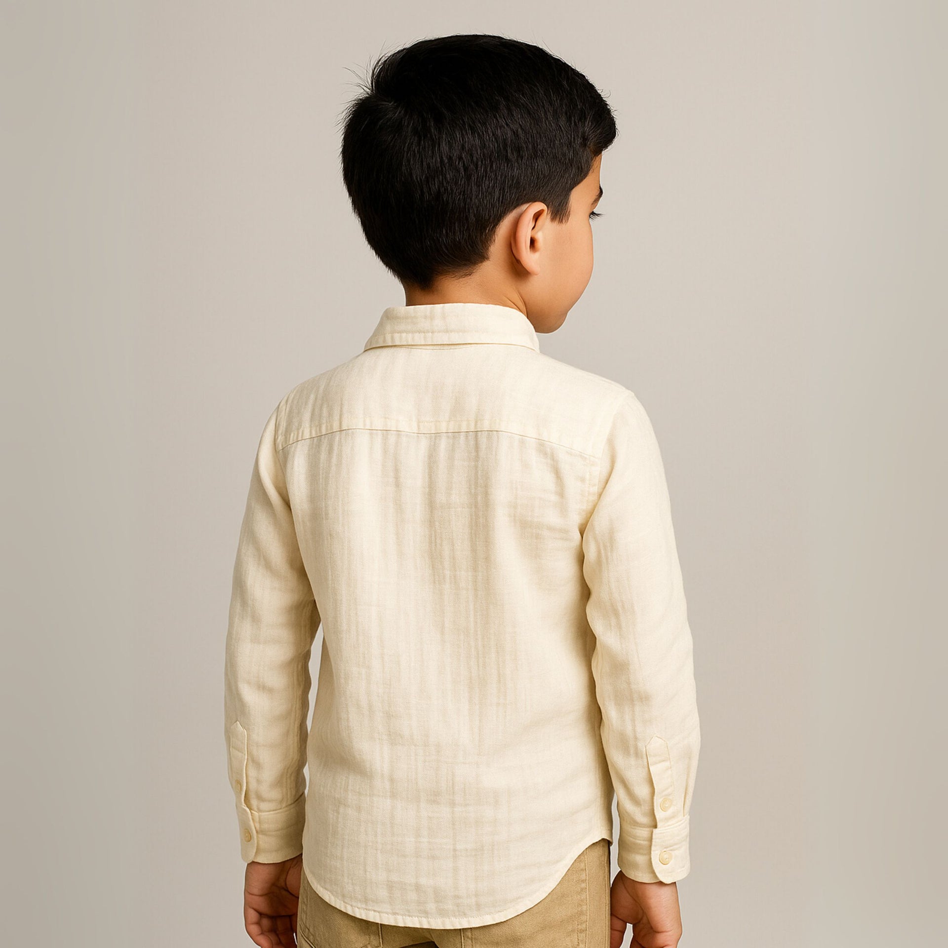 Blazo Stylish Triple-Tone Shirt for Boys – Premium Cotton & Bold Look – Classic Point Collar – ling sleeve –  Aged 4 to 10 Years