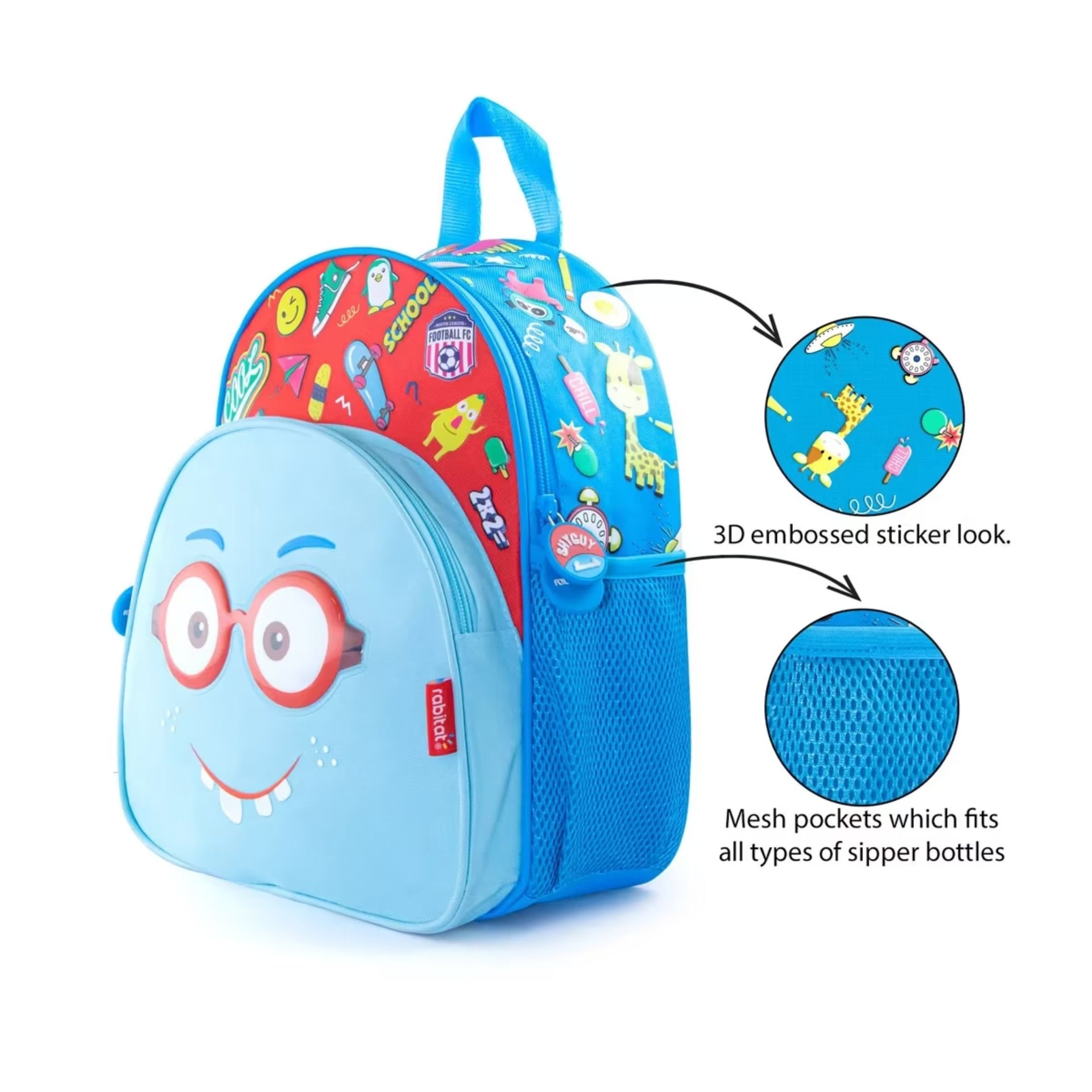 Rabitat Smash School Bag Shyguy, 12 inches, 2Y+