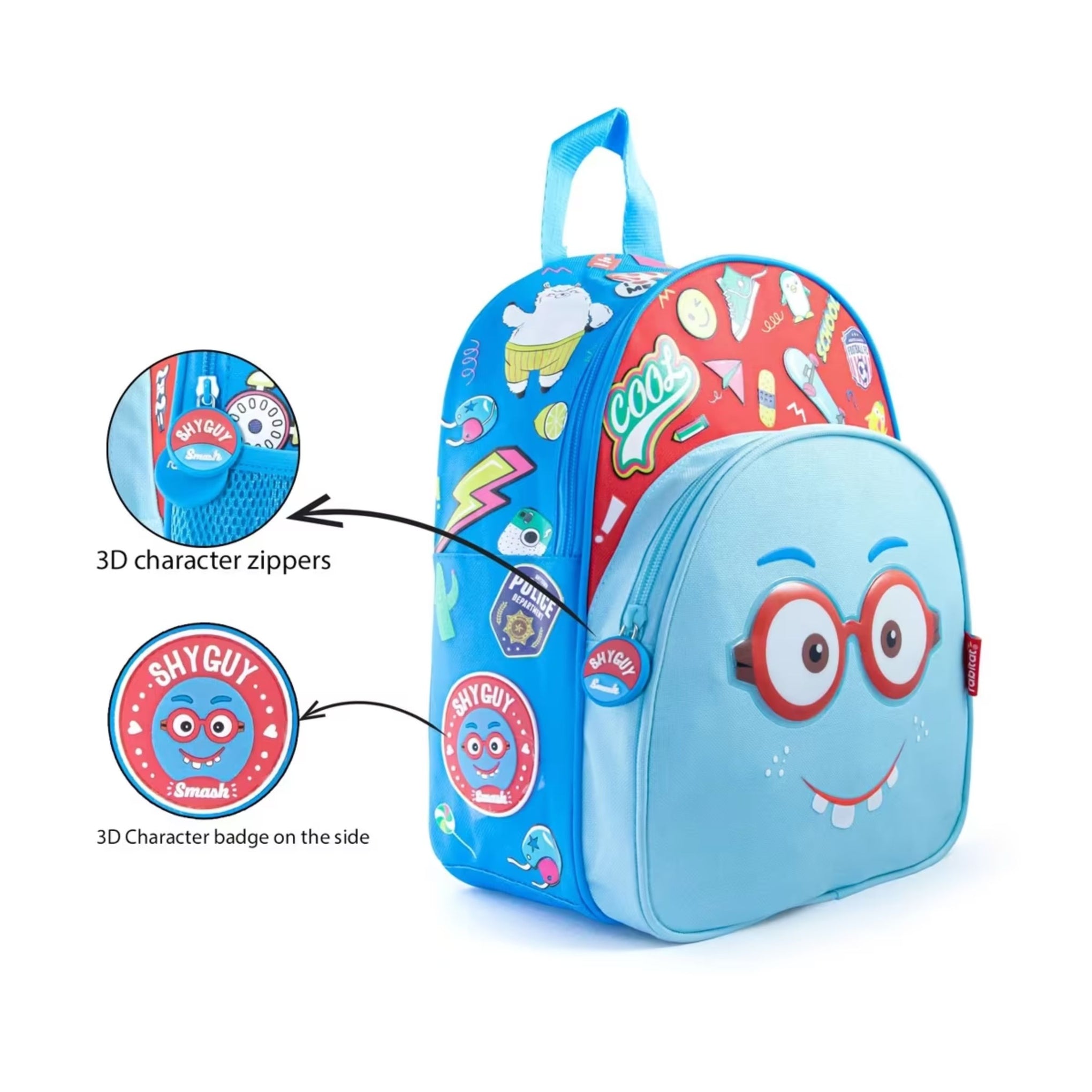 Rabitat Smash School Bag Shyguy, 12 inches, 2Y+