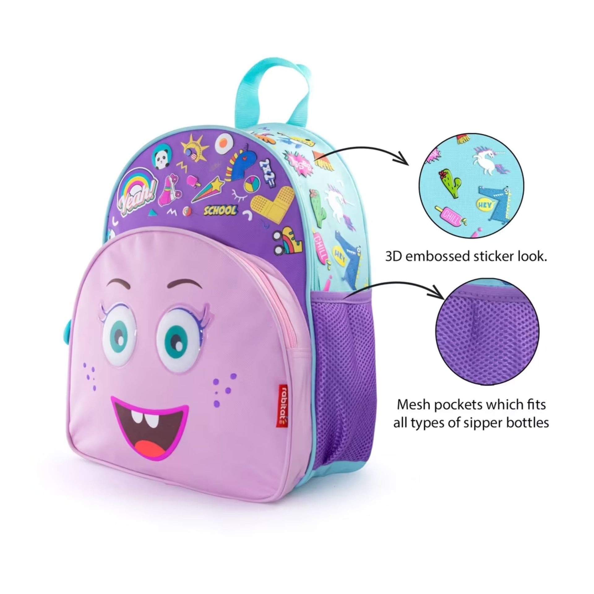 Rabitat Smash School Bag Miss Butters, 12 inches, 2Y+
