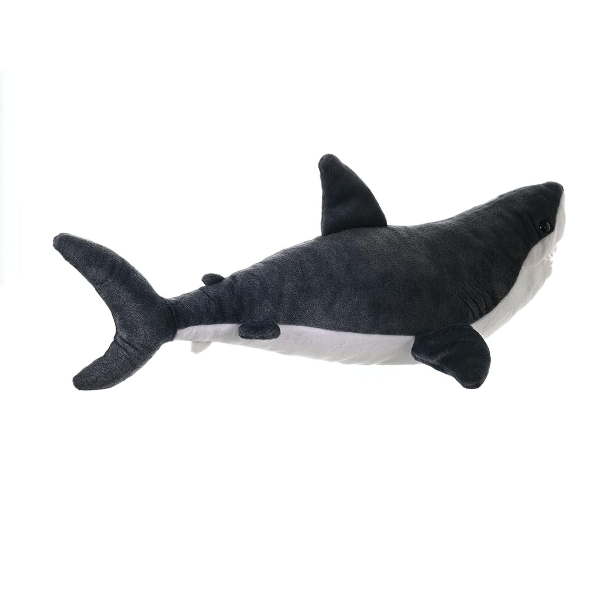 WILD REPUBLIC soft toys CK Shark Great White Adult 15 inch