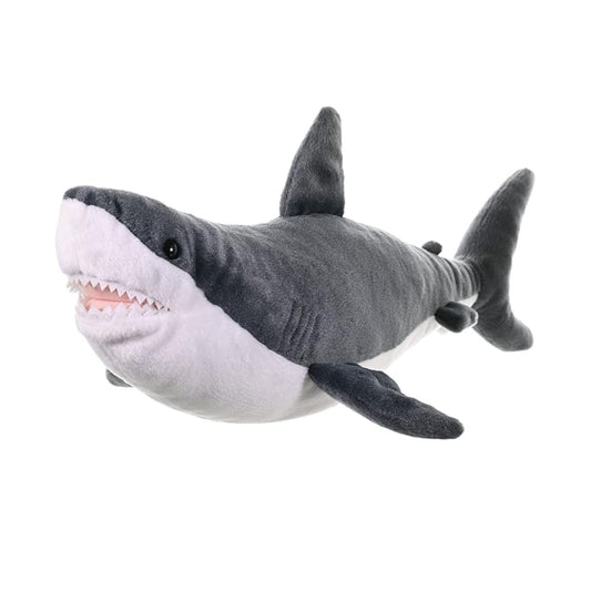 WILD REPUBLIC soft toys CK Shark Great White Adult 15 inch